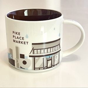 Starbucks Pike Place Market Coffee Mug You Are Here Collection